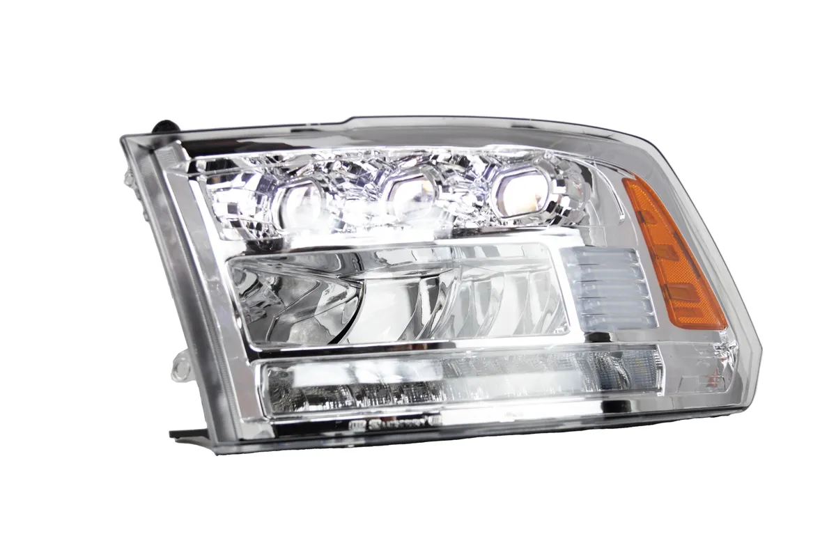 1318 RAM 1500 1500 Classic Full LED High/Low Beam Sequentail Head Lightchrome/Clear Renegade product image