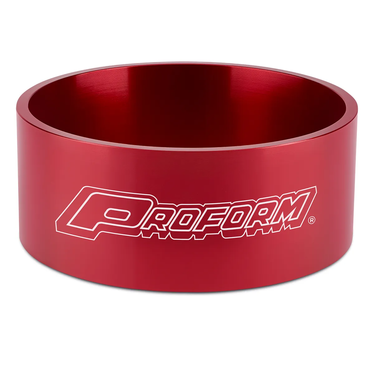 Engine Piston Ring Compressor Tapered Fits 4.060 Inch Piston Bore Aluminum Red Anodized Proform product image