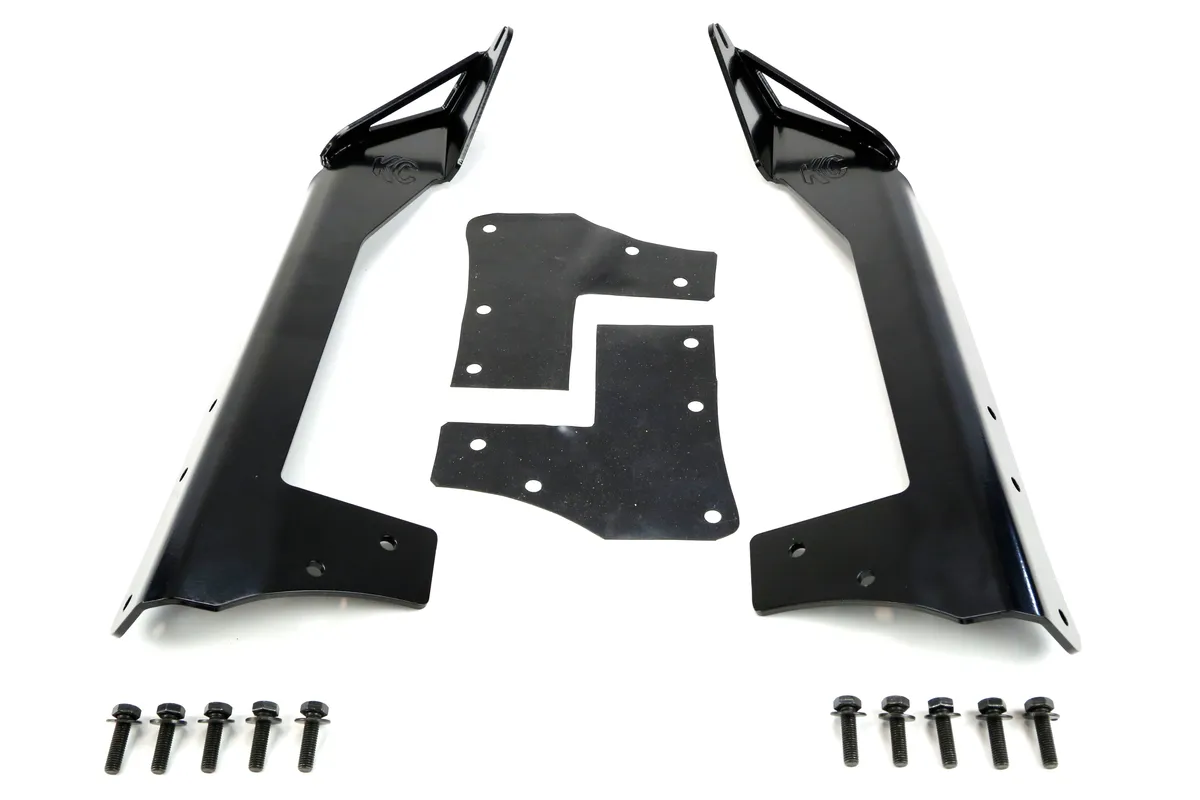 KC HiLiTES KC HiLiTES 7323 KC Bracket Mount Set 50in Overhead 2007-2018 Jeep Wrangler JK
