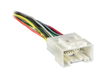 Metra Electronics TURBOWire; Wire Harness; Plugs Into Car Harness At Radio;