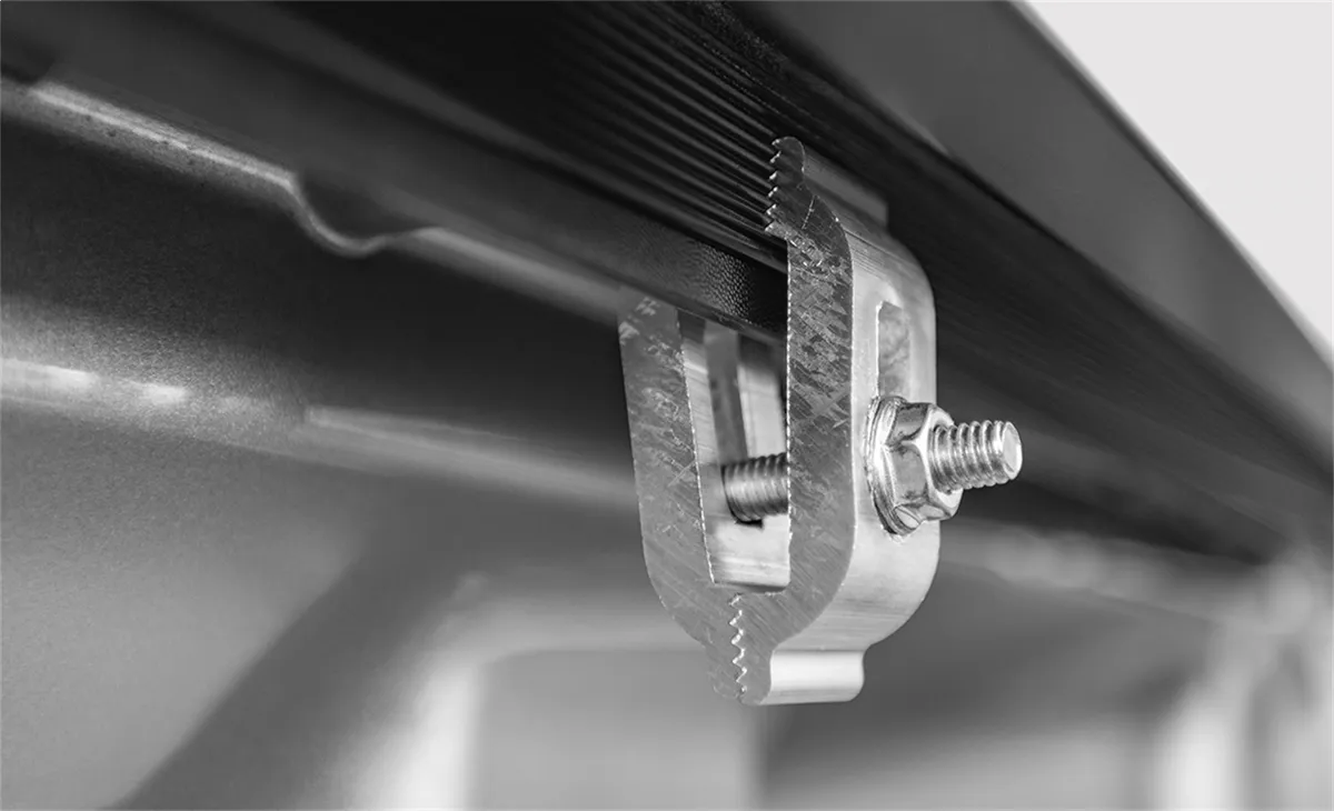 24c Tacoma 5ft Lomax Stance Hard Folding Tonneau Cover Carbon Fiber Single Rail product image