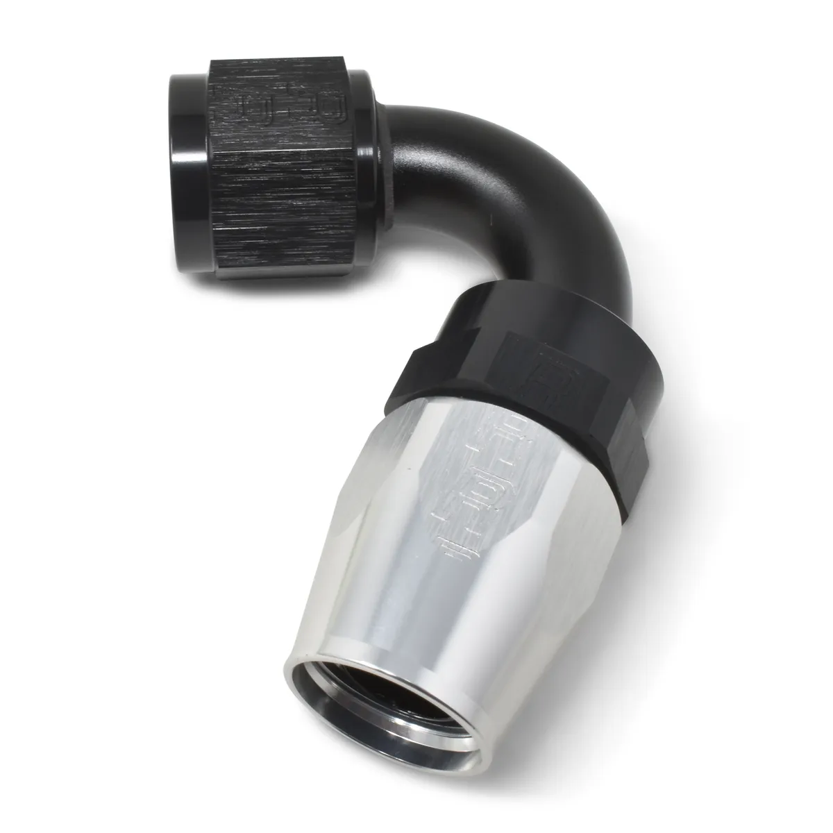 6AN 120Deg Swivel Tight Radius CLR/BLK product image