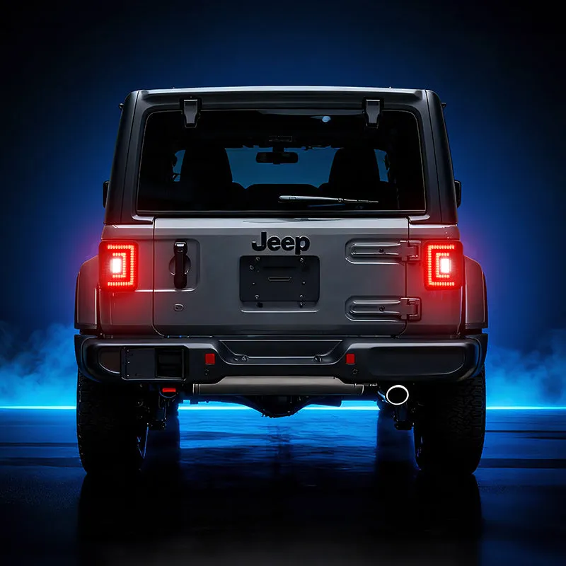 Flush Mount Jeep Wrangler Tail Lights – Ultra Bright LED Upgrade for JL 2018–2026 product image