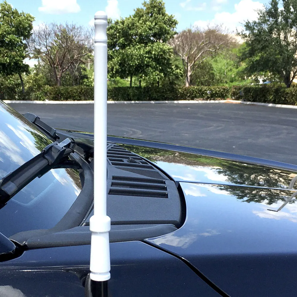 Aluminum 8" Antenna Mast (Fits OEM Factory Threaded Antenna) Multiple Colors product image
