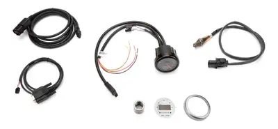 Innovate Motorsports Innovate Motorsports 38550 MTX-AL Analog, Air/Fuel Ratio Gauge Kit w/O2, Black Dial