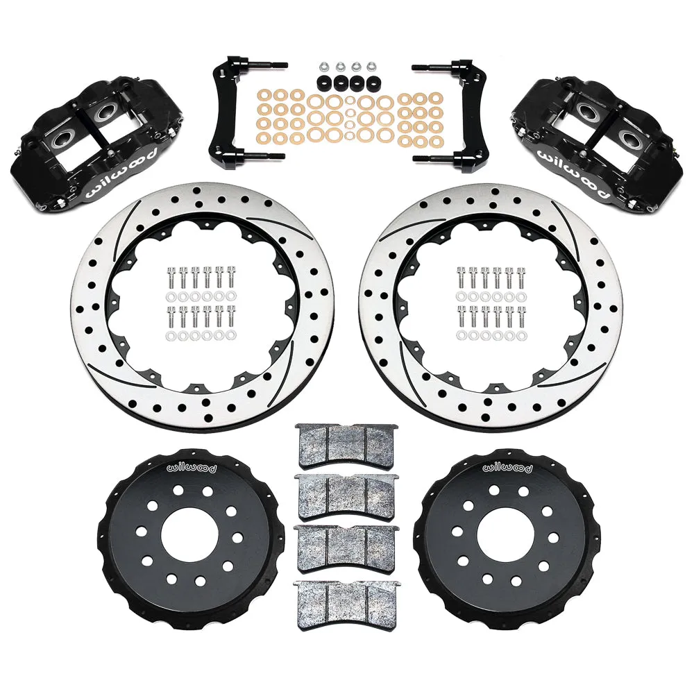 1997 - 2013 Cadillac, Chevrolet Forged Narrow Superlite 4R Big Brake Rear Brake Kit For OE Parking Brake - 140-9119 product image
