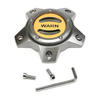 Warn Warn - Replacement Gold Center Cap For Gray Warn Epic 6-Lug Wheels; Replaces Standard Gold Center Cap