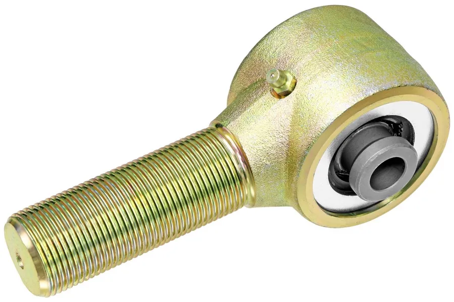 Rock Jock Forged Johnny Joint 2 1/2 Inch 2.625 Inch X 0.640 Inch Ball 1 1/4 Inch-12 Right Hand Threaded Shank Externally Greased Each RockJock 4x4
