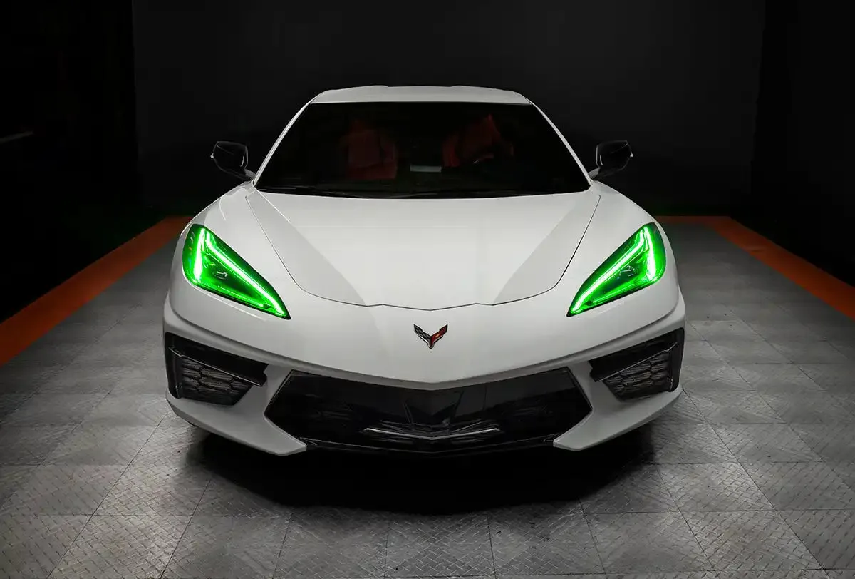 1442-335 - 2020-2021 Chevrolet c8 Corvette Oracle Colorshift Rgb+a LED Headlight DRL Upgrade product image