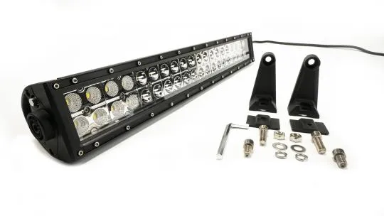 20.0 Inch Amber/White LED Light Bar Double Row Straight Combo Flood/Beam 72W DT Harness 79904 7,200 Lumens Southern Truck Lifts product image