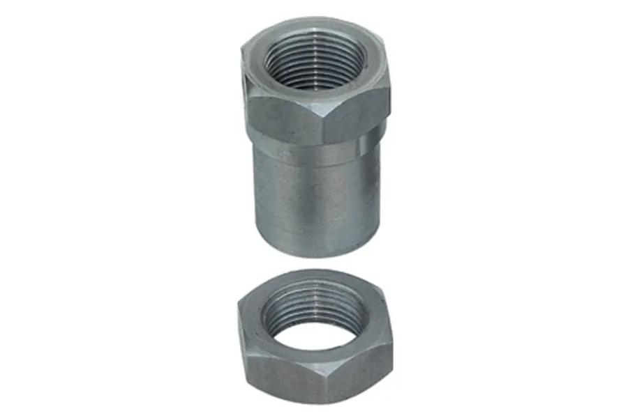 Rock Jock Threaded Bung With Jam Nut 1 Inch-14 Right Hand Thread Set RockJock 4x4