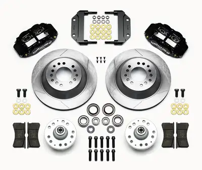 Wilwood Brakes Forged Narrow Superlite 6R Big Brake Front Brake Kit (Hub and 1PC Rotor) - 140-12272