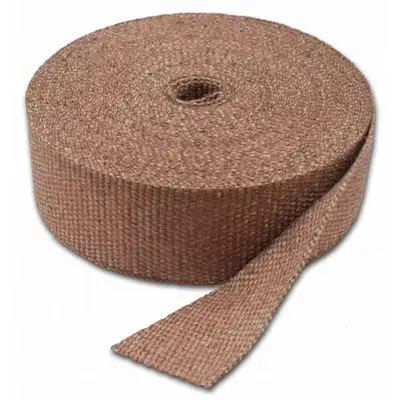 Thermo-Tec Products Exhaust Header Wrap 50 Foot x 1 Inch Copper Coated Generation II Thermo Tec