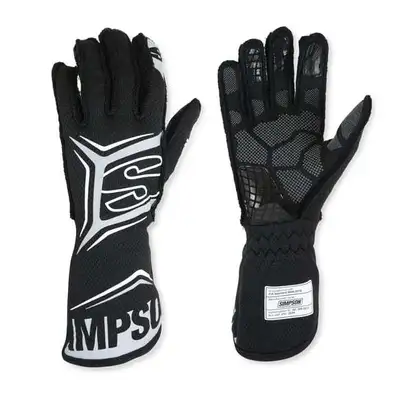 Simpson Safety Glove Magnata Small Black SFI 3.5/5