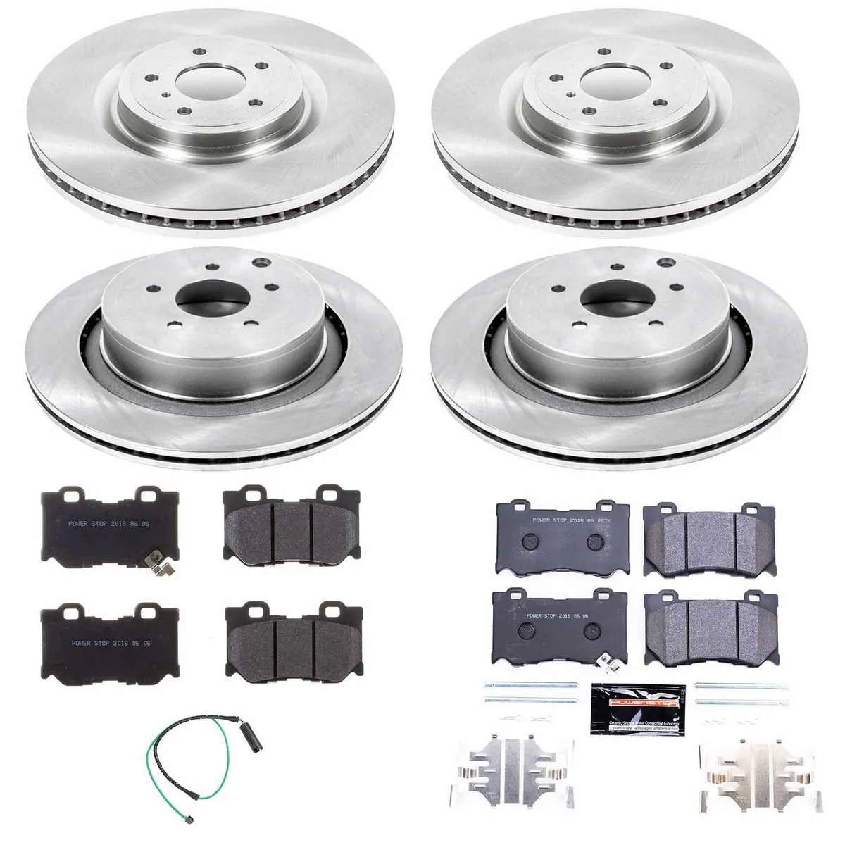 Track Day Spec Kit-Stage 2 Kit For Spec Racing Series/Advanced Track Day Enthusiasts: Rotors And Pads-For Use W/Race Tires product image