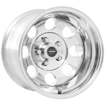 Pro Comp Pro Comp 1069-5865 Vintage Polished 15x8 5x4.5 3.75BS Offset -19mm Cap P/N 7327041