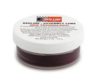 Red Line Oil Assembly Lube 4oz Red Line Oil