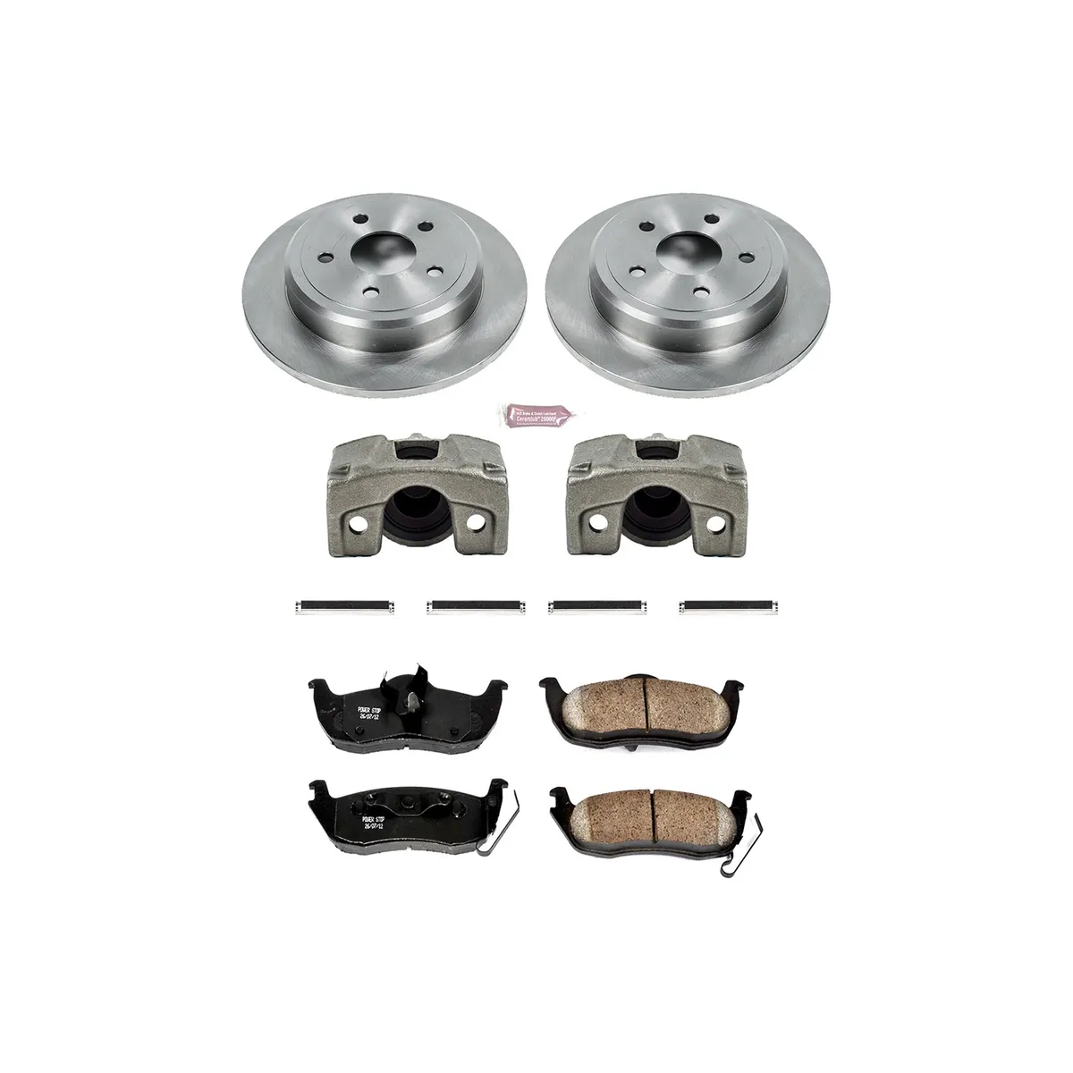 Z17 Direct Replacement Kit: Rotors; Ceramic Pads; Calipers product image