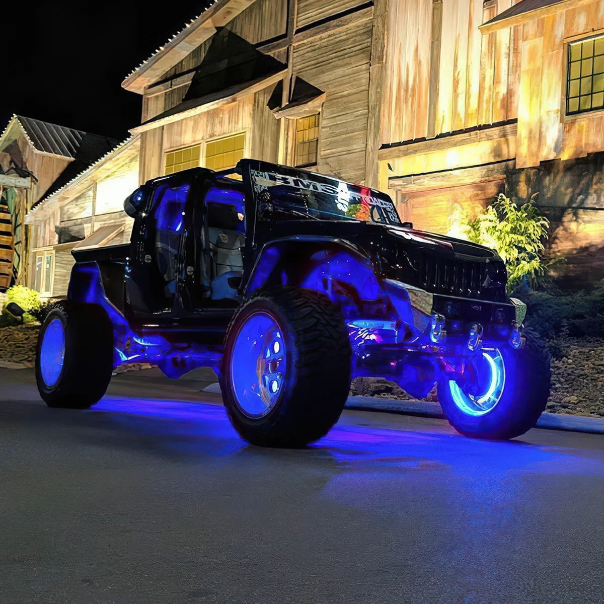 Oracle Lighting LED Illuminated Wheel Rings - Single / Double Row LED product image