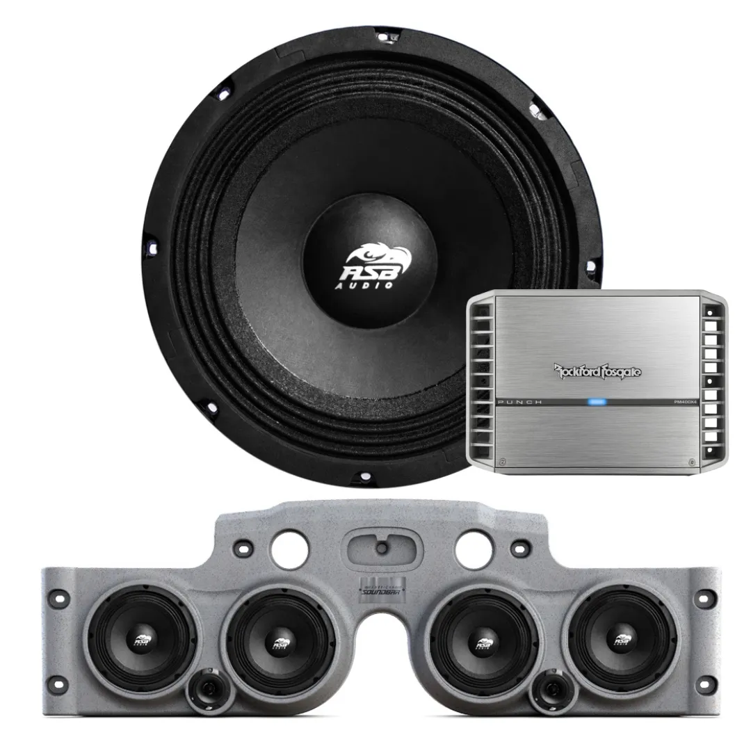 JK/JKU American SoundBar Package (Grey) product image