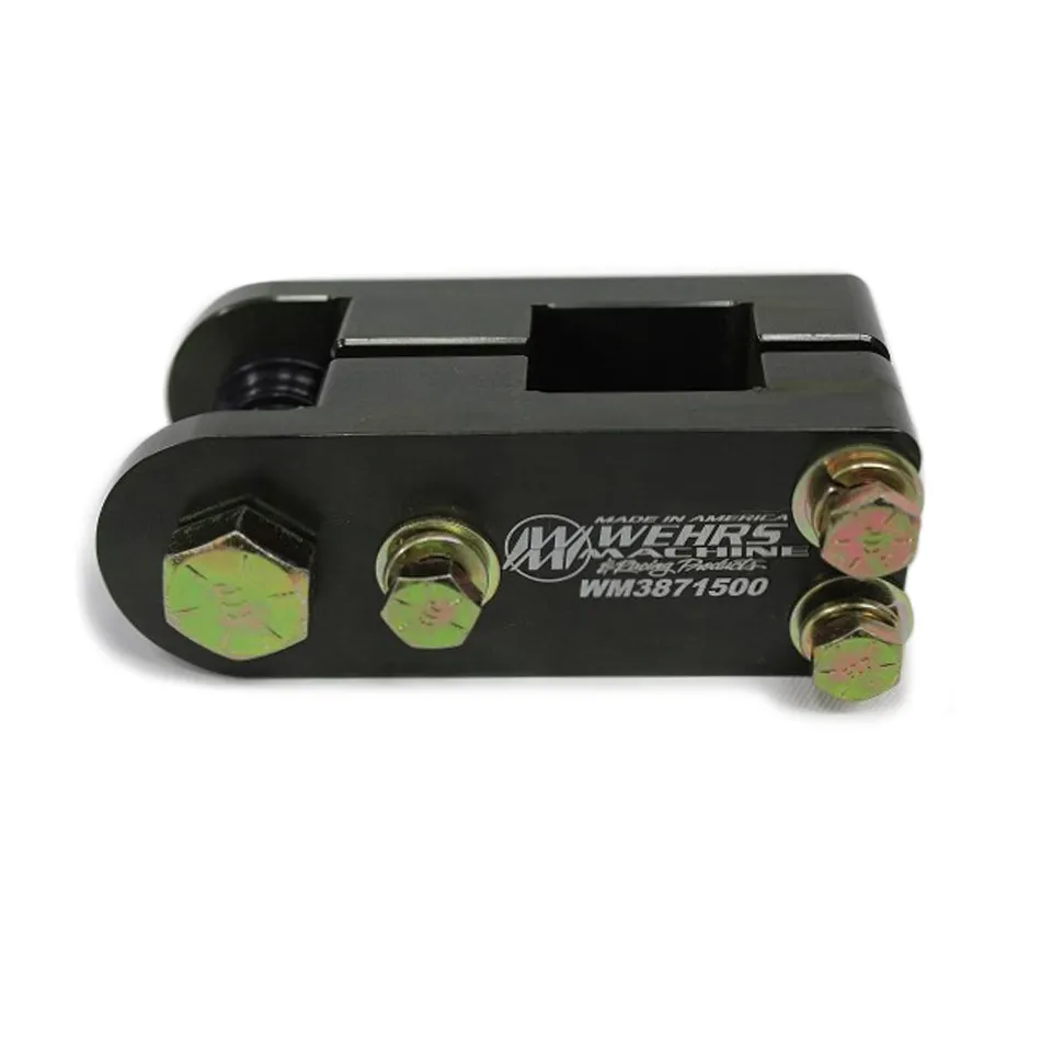Wehrs Machine & Racing Products Clamp-On Chassis Mnt 1-1/2in Sq w/ 3/4in Mnt