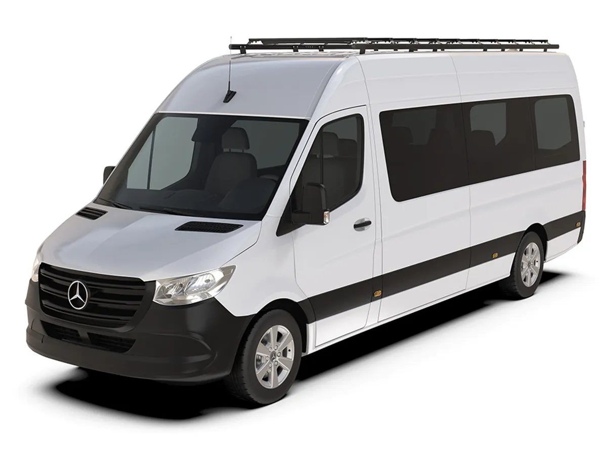 Mercedes Benz Sprinter L3H2170in LWBHigh Roof 2007-Current Slimpro Van Rack Kit - by Front Runner product image