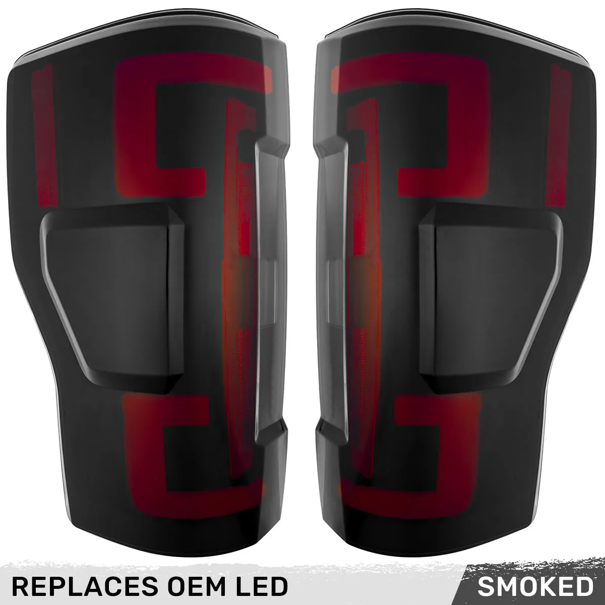 Ford Superduty F250350450550 17-19 Replaces OEM LED Style Tail Lights With Blis Blind Spot Warning System Oled Tail product image