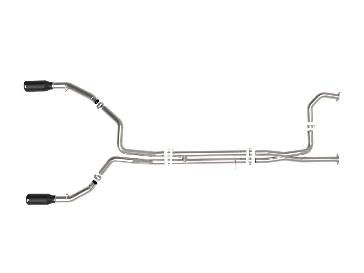 Vulcan Series 3 IN 304 Stainless Steel Cat-Back Exhaust System w Black Tip RAM 1500 TRX 2021 V8-6.2L sc product image