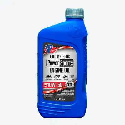 VP Racing Fuels VP Racing Fuels 2938 VP Powersports 4T Full Synthetic SAE 10W-50 QT