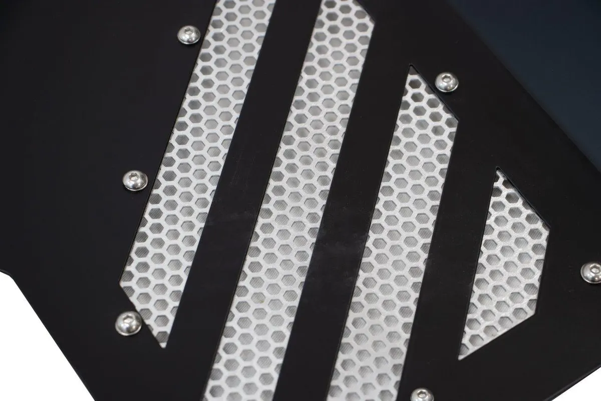 Wrangler/Gladiator Front Inner Fenders For 18-Up Wrangler/Gladiator Black Powdercoat Fishbone product image