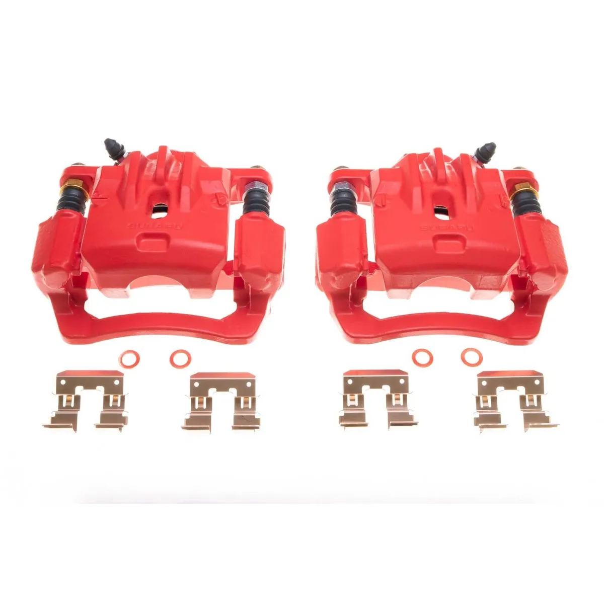 Rear Subaru Crosstrek 2016-2019 Subaru Forester 2014-2018 Subaru Impreza 2012-2019 Subaru xv Crosstrek 2013-2015 Red Caliper Pair product image