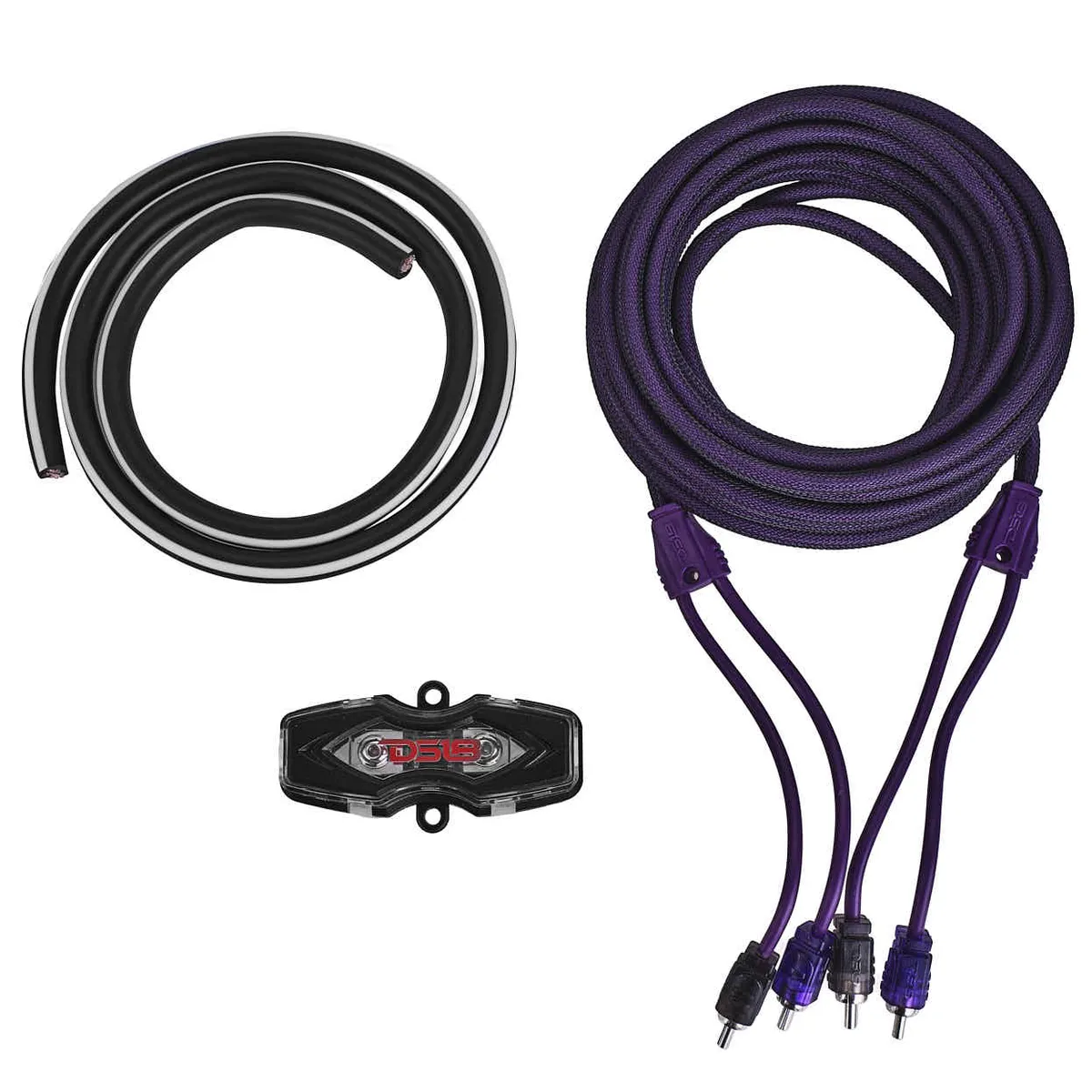 4-GA Amplifier Installation Wiring Kit - Purple product image