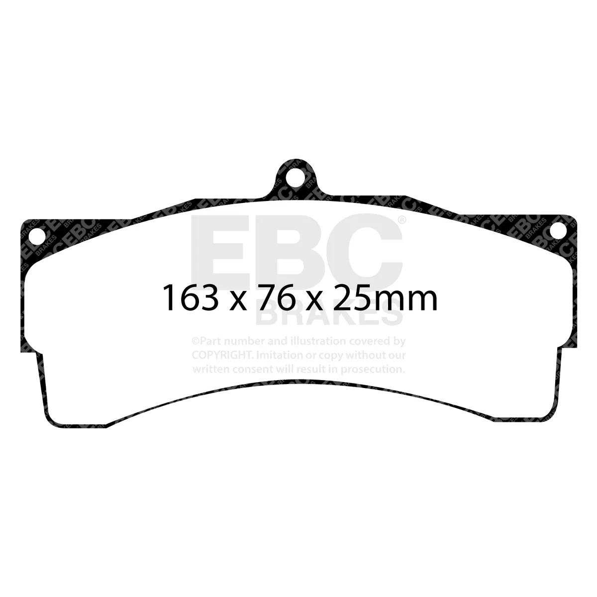 EBC Brakes EBCRPXRacePads DP8033RPX product image
