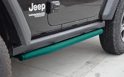 Steinjager Armor 2018 to Present Rock Sliders 2 Door JL Teal