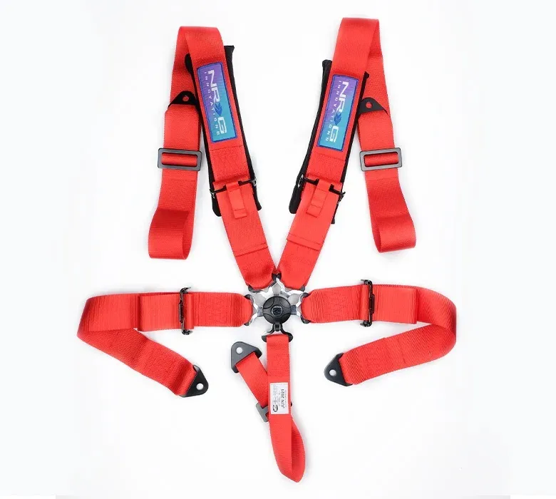 Harness 5pt Camlock Red w/Pads SFI 16.1 product image