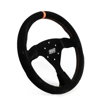 MPI USA Track Day Steering Wheel 13in Flat Suede