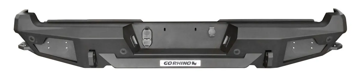 17c F250/F350/F450 Super Duty Br20 Rear Bumper Replacement Textured Black product image