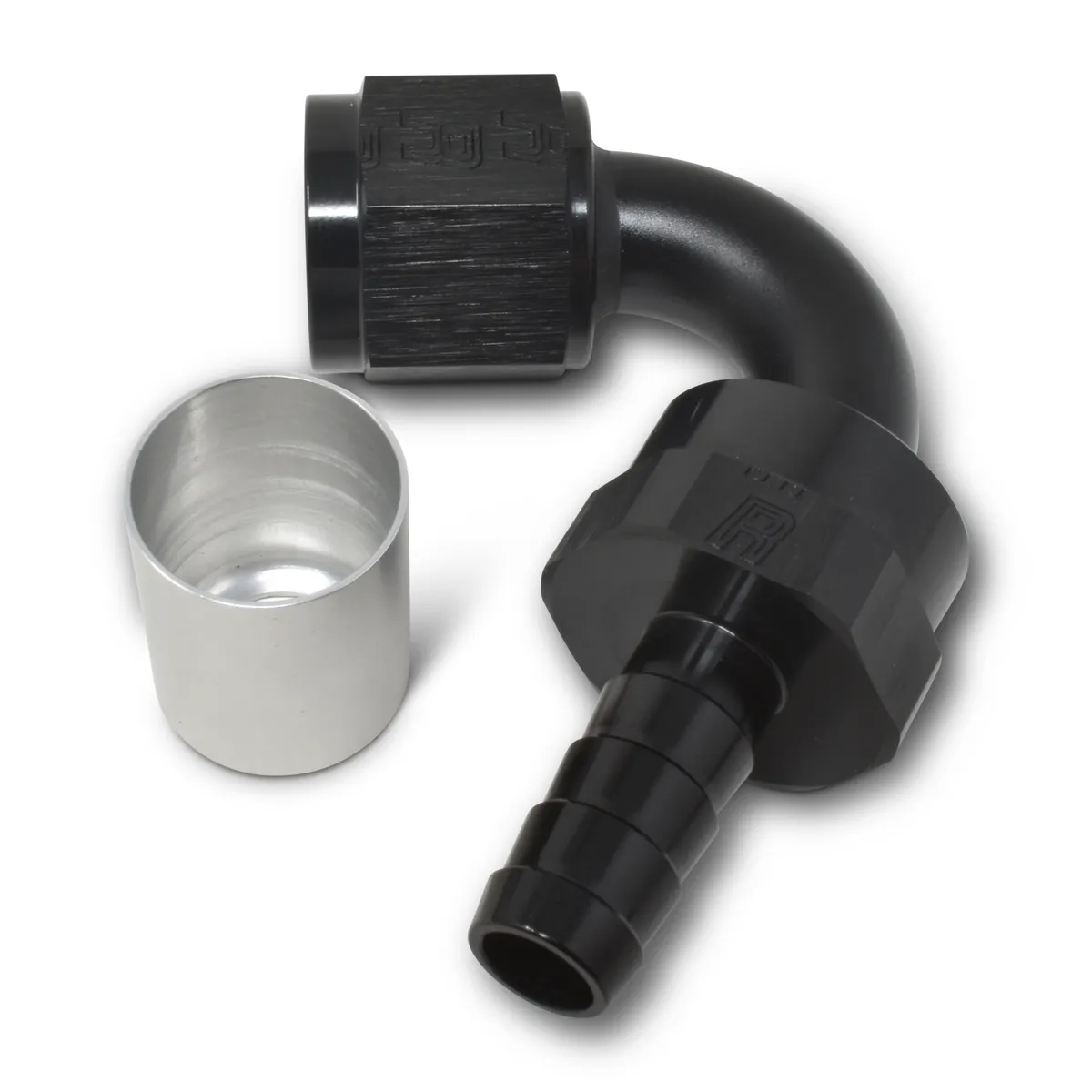 #12 120 Deg Hose Fitting P/C Crimp-On product image