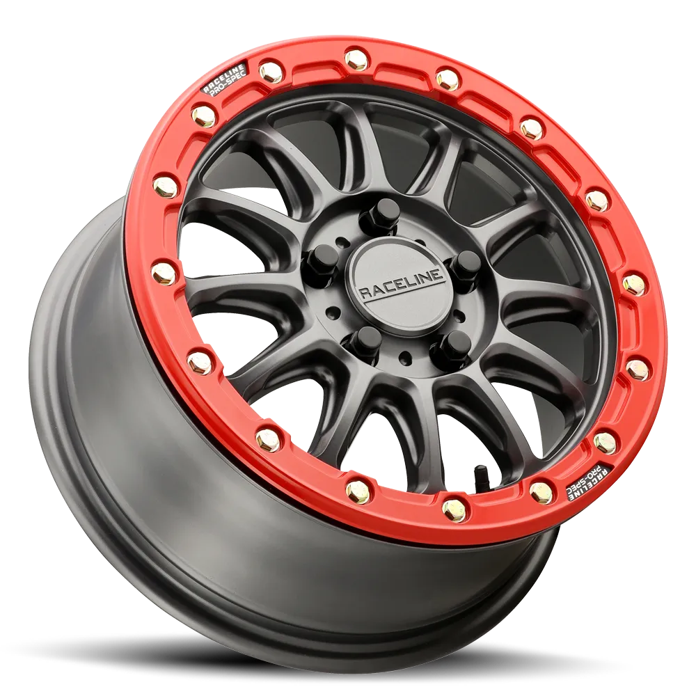 A14gr Alpha UTV Beadlock Gunmetal W/Red Ring 15x7 5x114.3 +53 product image