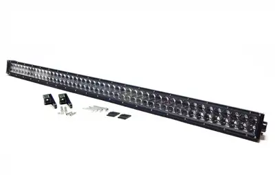 Southern Truck 50.0 Inch LED Light Bar Chrome Series Double Row Straight Combo Flood/Beam 288W DT Harness 25,920 Lumens Southern Truck Lifts