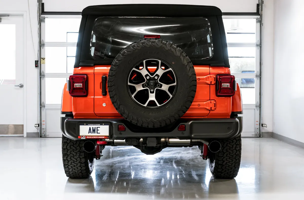 AWE Exhaust Suite for the 3.6L Jeep JL/JLU Wrangler product image