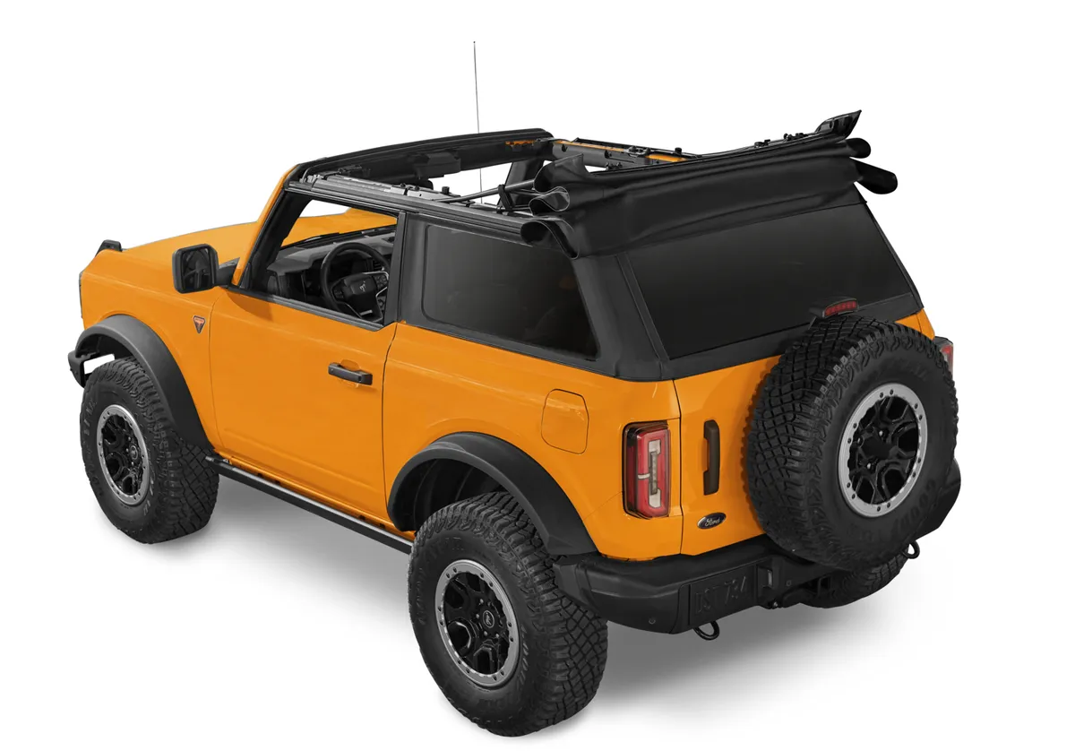 Bestop Trektop Slantback Soft Top - Black Diamond - Bronco 2dr 2021+ product image