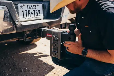 GEN-Y Hitch GEN-Y Hitch Mega-Duty 6in Drop Hitch w/ Dual-Ball and Pintle Lock