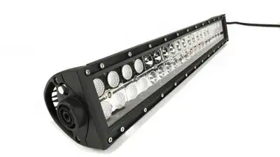 Southern Truck 20.0 Inch Amber/White LED Light Bar Double Row Straight Combo Flood/Beam 72W DT Harness 79904 7,200 Lumens Southern Truck Lifts