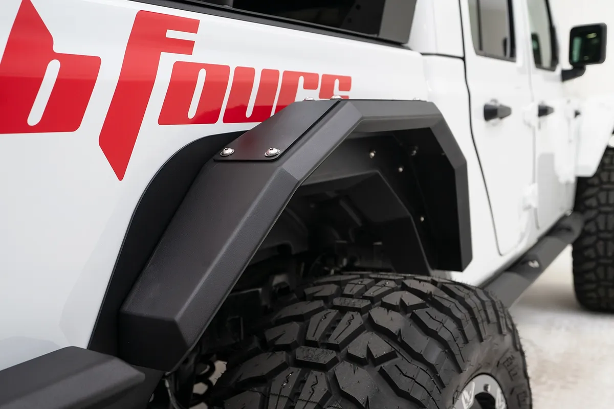 Fab4 Rear Fenders With Flare JT Black product image
