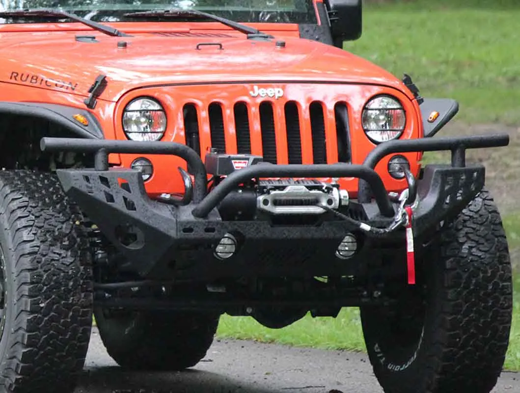 Jeep JK Headlight and Marker Cover Set 6 Pieces 07-18 Wrangler JK Textured Black Kentrol product image
