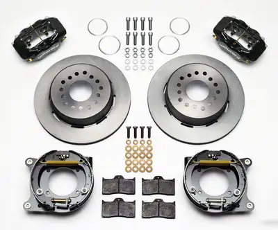 Wilwood Brakes 1955 - 1957 Chevrolet Forged Dynalite Rear Parking Brake Kit - 140-11348