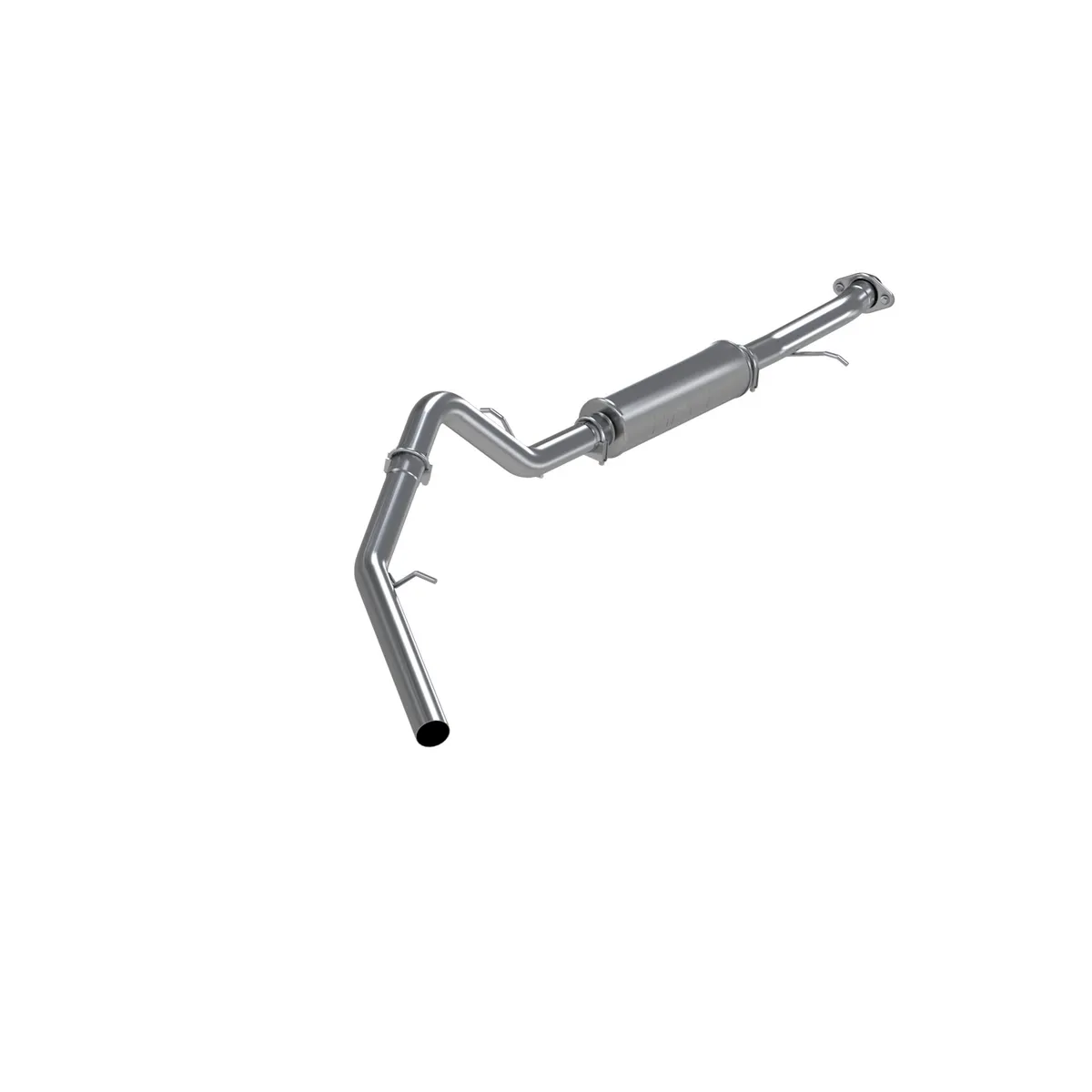 Armor Lite Cat Back Exhaust System; 3 in.; Incl. Ext. Pipe/Muffler/Tailpipe/Hardware; No Tip Incl.; Single Side Exit; Aluminized; product image