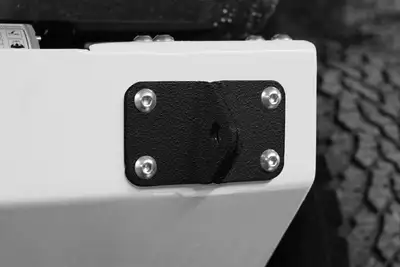 Steinjager Recovery and Towing 2007-2018 D-Ring Mounting Brackets Texturized Black