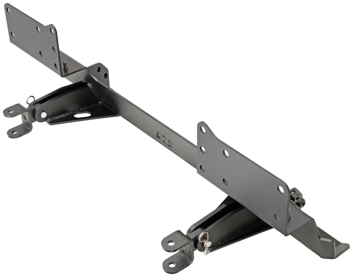 Tow Bar Mounting Kit 18-Up Wrangler JL 20-Up Gladiator w/ Plastic Bumper Bolt-On Includes Mounting Plate Tow Bar Attaching Forks Hardware For Use w/ CE-9033F RockJock 4x4 product image